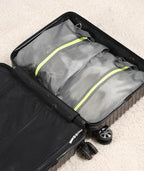 2 Pack Shoe Bags for Travel (Grey / Medium)