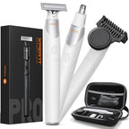 New Electric Beard & Nose Hair Trimmer Kit (Pack / White)