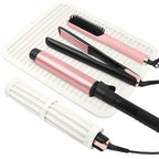 Silicone Heat Resistant Mat for Hair Tools (Ivory / Oversize)