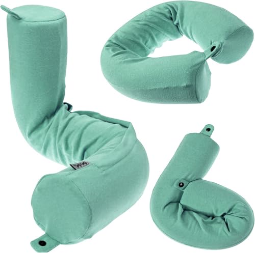 Twist Memory Foam Travel Pillow (Green / Standard (26"))