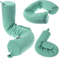 Twist Memory Foam Travel Pillow (Green / Standard (26"))