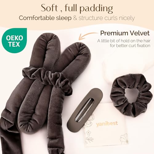Heatless Hair Curler (Chocolate)