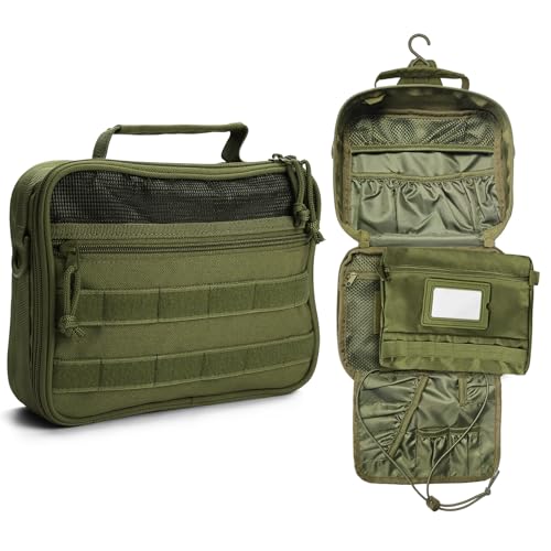 Hanging Toiletry Bag for Men (Green)