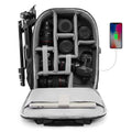 Camera Backpack Bag for DSLR (Black / 3.0 Large)