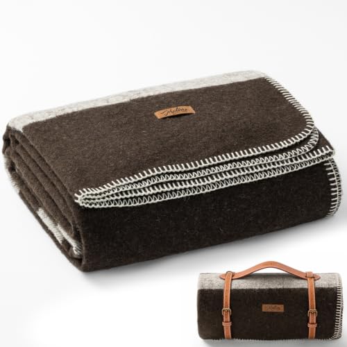 100% Wool Blanket (Land / Medium)