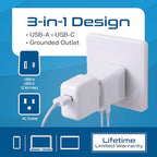 Australia Plug Adapter (Off White)