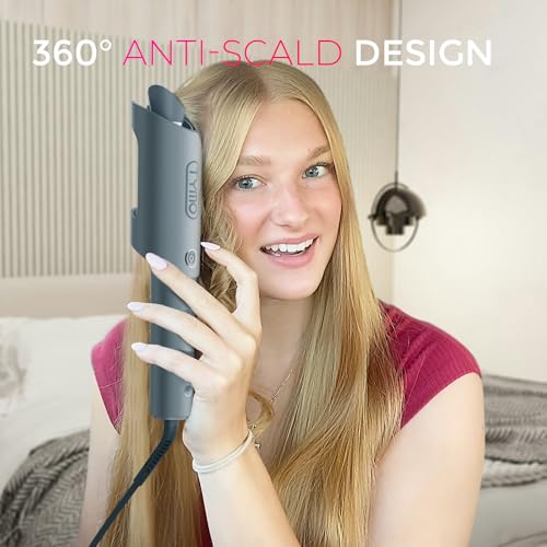 Automatic Rotating Curling Iron (1 inch / Metallic Gray)