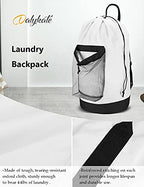 Backpack Laundry Bag (White)