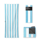 Original Towel (Cabana Stripe Sky Blue)