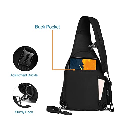 Camera Bag Sling Backpack (Black)