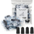 30 Pair Earplugs for Noise Cancelling Noise Blocking Ultra Soft Ear Plugs for Sleeping Study Work Black (30 Pairs - Black)