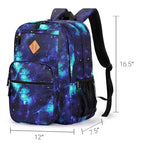 26L Backpack for College (Cyberspace Galaxy / 16.5 Inch)