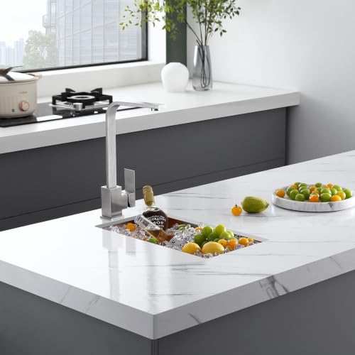 10" Undermount Bar Sink (Brushed / D10"xW18"xH8")