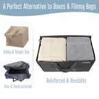 10 Pack Heavy Duty Moving Bags (10 Pack / Dark Gray)