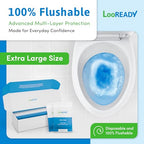 Toilet Seat Covers Disposable Flushable (30 pack)