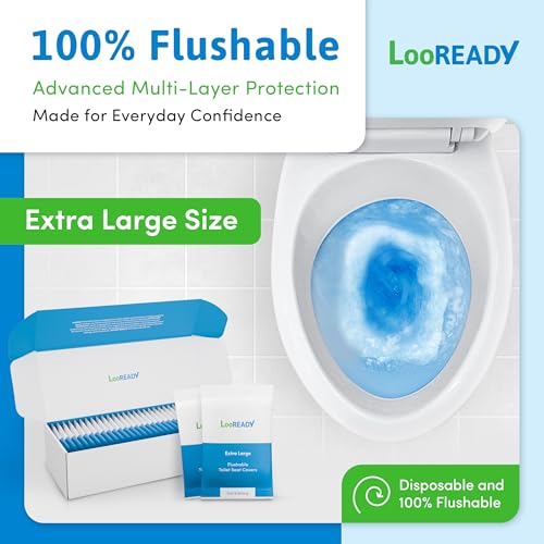 Toilet Seat Covers Disposable Flushable (30 pack)
