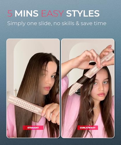 Airflow 2.0 Curling Iron Flat Iron (Gold Blush)