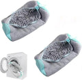 2Pcs Shoe Washing Machine Bag Laundry Shoe Bags for Washing Machine (Grey-2Pcs)