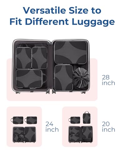 Compression Packing Cubes (Black)