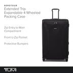 Aerotour X Large Front Pocket Expandable Checked (Black / 31" Extended Trip Expandable Packing Case)
