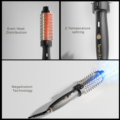 Thermal Brush 1.5" Curling Brush (Gold)