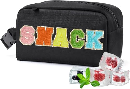 Freezable Snack Bag (Black-snack)