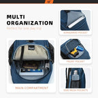 Sling Bag RFID Crossbody Sling Backpack Cross Body Shoulder Bag Travel Hiking Daypack for Women Men (Blue)