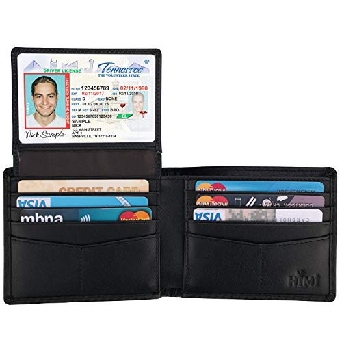 Wallet for Men (Carbon Fiber Black)
