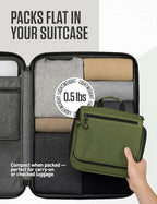 Hanging Travel Toiletry Bag (Dark Green)