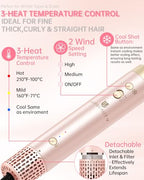 Hair Dryer Brush 8 (Pink)