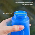 TPU Collapsible Flask BPA (500ml/16.9oz - Y - Blue - Pack of 2)