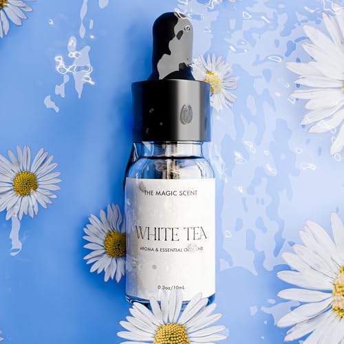 White Tea Diffuser Oil Scents for Home (0.3 Fl Oz (Pack of 1))