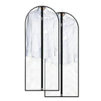 Dress Bags for Gowns Long (Clear / 65''- 2 Pack)