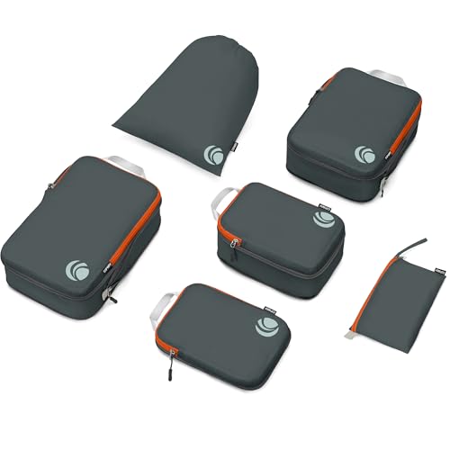 Compression Packing Cubes Set (Grey / 6PCS)