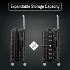 Freeform Hardside Carry (Carry-on Spinner / Black)