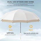 Folding Umbrella Anti (Moonlight White)