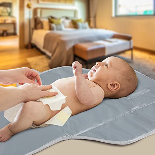 Portable Changing Pad (Gray-Elephant)
