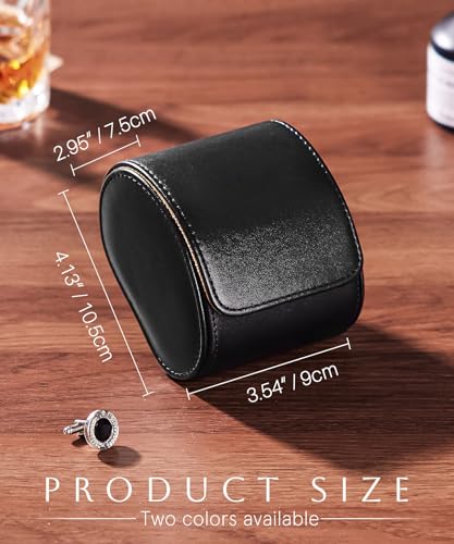 Watch Roll Travel Case (black / S)