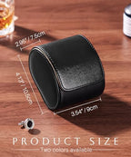 Watch Roll Travel Case (black / S)