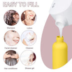 Travel Shampoo Bottle (Green+orange+yellow)