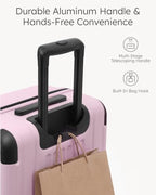 Luggage Lightweight and Durable Hardshell (Light Pink2.0 / S(20in))