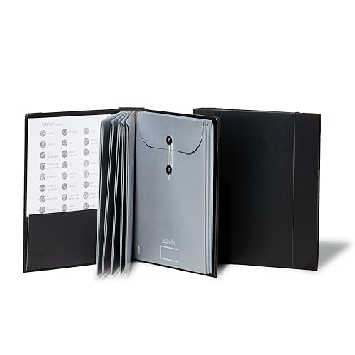 The Folio® Important Document Organizer by Savor (Black / Document Organizer (English Version))