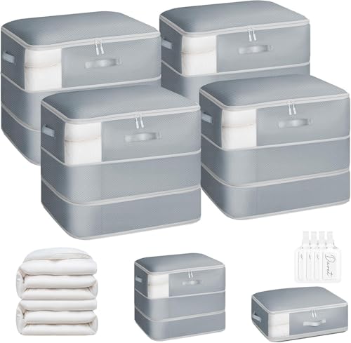 Comforter Storage Bag (Slate / 110L x 4 Pack)