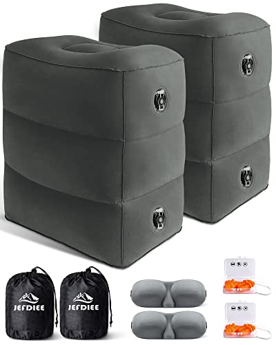 Inflatable Travel Foot Rest Pillow