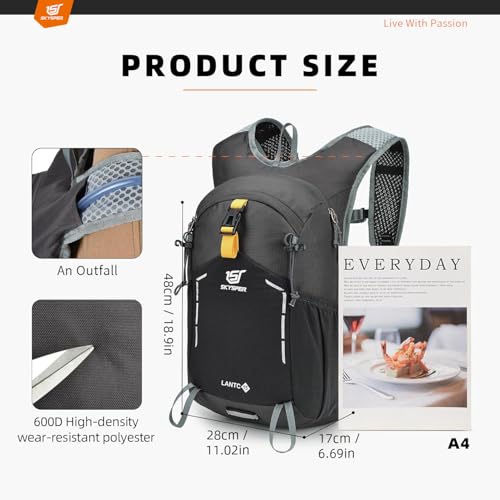 Small Hiking Backpack (Grey / Large)