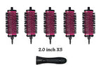 Blowout Brush Set with 2.0’’ Detachable Barrels Round Brushes Hair Styling Tool (Medium：2.0 Inch)