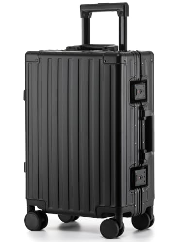 All Aluminum Carry On Luggage (Black / Carry-on)