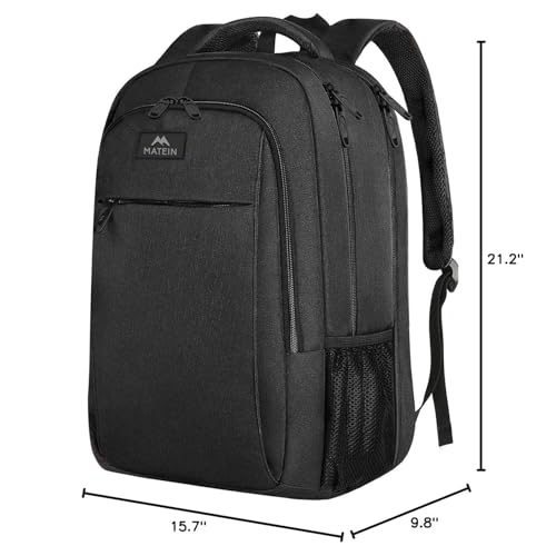 18 Inch Laptop Backpack (18 Inch / Deep Black)