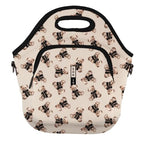 LunchTote Zippered Bag Insulated Neoprene Caddy (Beau Bear / X-Large 6.5 Quart Lunch Tote)