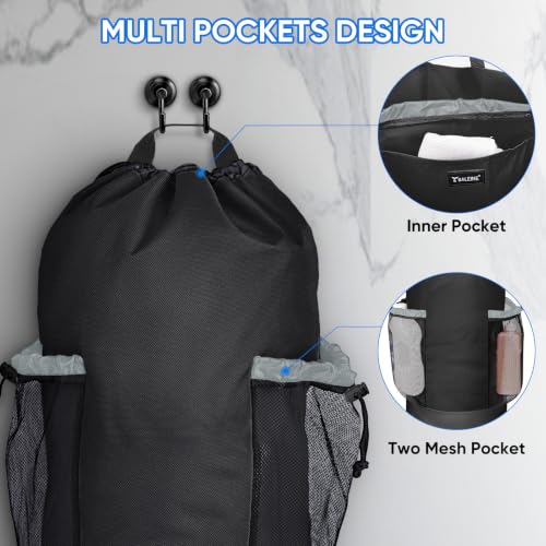 120L Laundry Bag Backpack (120L / Black)